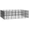 Outdoor Dog Kennel Steel - 32.26 m² for Safe Play & Exercise