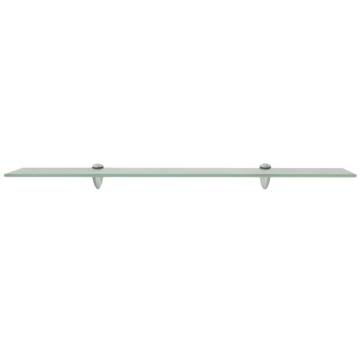 Floating Shelves 2 pcs Glass 80x10 cm - Stylish & Functional