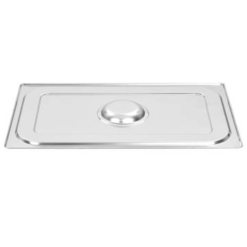 Stainless Steel Lids for GN 1/1 Pan - 2 Pcs | HipoMarket