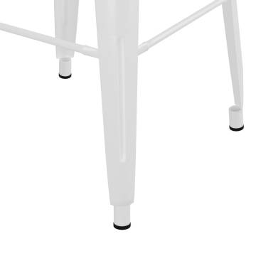 7 Piece White Bar Set - Modern Design for Homes & Bars