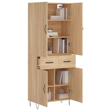 Elegant Highboard Sonoma Oak - Stylish Storage Solution