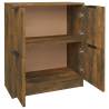 Stylish Smoked Oak Sideboard - 60x30x70 cm Engineered Wood