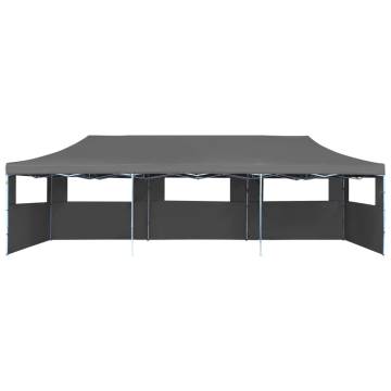 Folding Pop-up Party Tent 3x9m Anthracite | Hipomarket UK