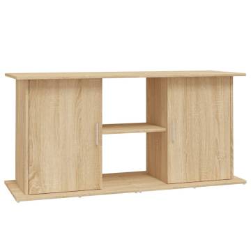 Stylish Aquarium Stand Sonoma Oak - 121x41x58 cm