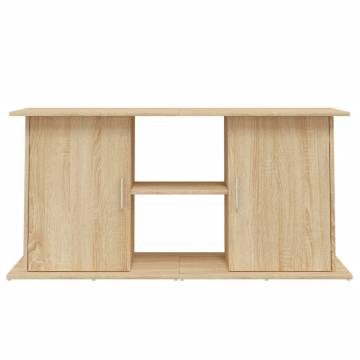 Stylish Aquarium Stand Sonoma Oak - 121x41x58 cm