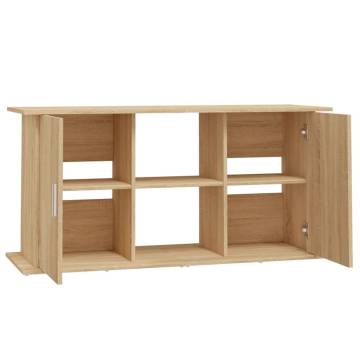 Stylish Aquarium Stand Sonoma Oak - 121x41x58 cm