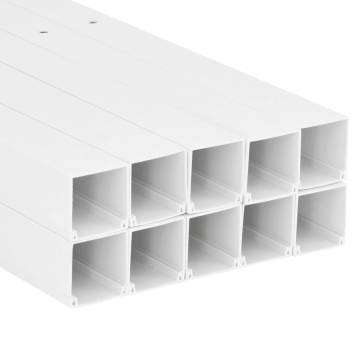 Cable Trunking 50x25 mm 10 m PVC - Organize & Protect Cables