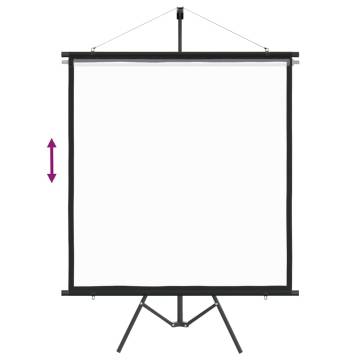 Projection Screen with Tripod 47" - Perfect for Presentations