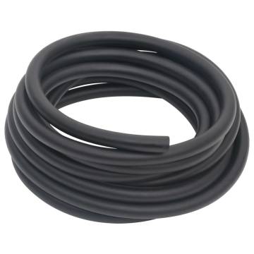 Hybrid Air Hose Black 0.6" 10 m - Durable Rubber & PVC