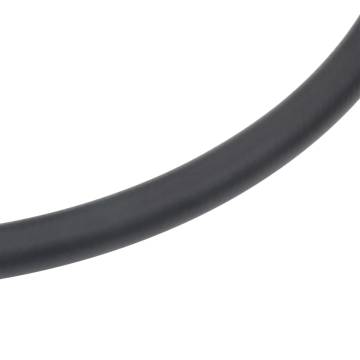 Hybrid Air Hose Black 0.6" 10 m - Durable Rubber & PVC