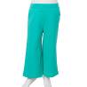 Kids' Wide Leg Pants in Mint - Comfortable & Stylish (Size 104)