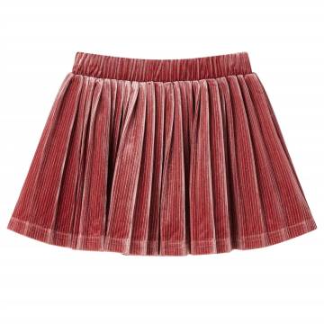 Kids' Pleated Skirt in Medium Pink - Stylish & Comfortable