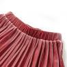 Kids' Pleated Skirt in Medium Pink - Stylish & Comfortable