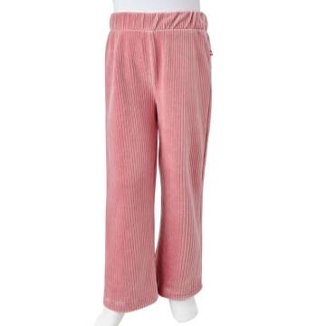 Kids' Corduroy Pants Light Pink - Stylish & Comfortable Wear