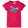 Bright Pink Kids' T-shirt Size 128 | Stylish & Comfy