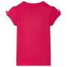 Bright Pink Kids' T-shirt Size 128 | Stylish & Comfy