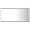 LED Bathroom Mirror Concrete Grey - Stylish & Functional