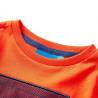 Kids' Long Sleeve T-shirt - Bright Orange 92 | HipoMarket