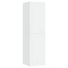 Stylish White TV Cabinets - Set of 2 | 30.5x30x110 cm