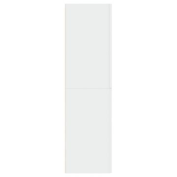 Stylish White TV Cabinets - Set of 2 | 30.5x30x110 cm