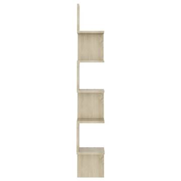 Wall Corner Shelf Sonoma Oak - Stylish & Functional Storage