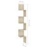 Wall Corner Shelf Sonoma Oak - Stylish & Functional Storage