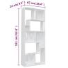 High Gloss White Book Cabinet | Stylish & Durable Storage