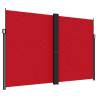 Retractable Side Awning Red 220x600 cm - Privacy & Comfort