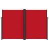 Retractable Side Awning Red 220x600 cm - Privacy & Comfort