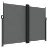 Retractable Side Awning Anthracite 180x600 cm - Privacy Screen