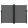 Retractable Side Awning Anthracite 180x600 cm - Privacy Screen