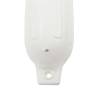 Boat Fender Set - 4 White PVC Fenders (41x11.5 cm)