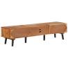 TV Cabinet 145x35x35 cm - Solid Acacia Wood | HiPoMarket