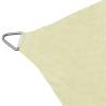 Sunshade Sail HDPE Square 3.6x3.6m Cream - Ideal Outdoor Shade