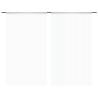 String Curtains 2 pcs 140x250 cm White | HipoMarket