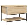 Storage Bench Sonoma Oak - Stylish & Functional | Hipomarket