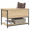 Storage Bench Sonoma Oak - Stylish & Functional | Hipomarket