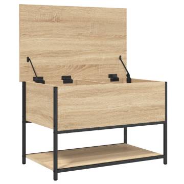 Storage Bench Sonoma Oak - Stylish & Functional | Hipomarket