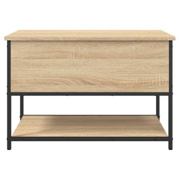 Storage Bench Sonoma Oak - Stylish & Functional | Hipomarket