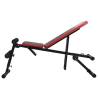 Adjustable Sit-up Bench with Barbell & Dumbbell Set - 60.5 kg