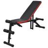 Adjustable Sit-up Bench with Barbell & Dumbbell Set - 60.5 kg