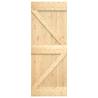 NARVIK Solid Pine Door 85x210 cm | Stylish & Secure Entry