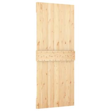 NARVIK Solid Pine Door 85x210 cm | Stylish & Secure Entry