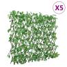 Artificial Ivy Trellis Expandable Green 5 pcs 186x30 cm Size 186 x 30 cm Quantity in Package 5 