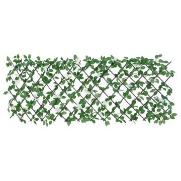 Artificial Ivy Trellis Expandable Green - 5 pcs 186x30 cm