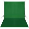 Backdrop Support System 300x300 cm Green - Hipomarket