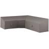 Madison L-shaped Lounge Cover - 300x300 cm Grey | HipoMarket