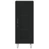 Stylish Highboard Black 34.5x34x180 cm - Durable Design