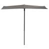 Madison Balcony Parasol Sun Wave 270x150 cm Light Grey Colour light grey Quantity in Package 1 