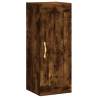 Stylish Highboard Smoked Oak - 34.5x34x180 cm | Hipomarket